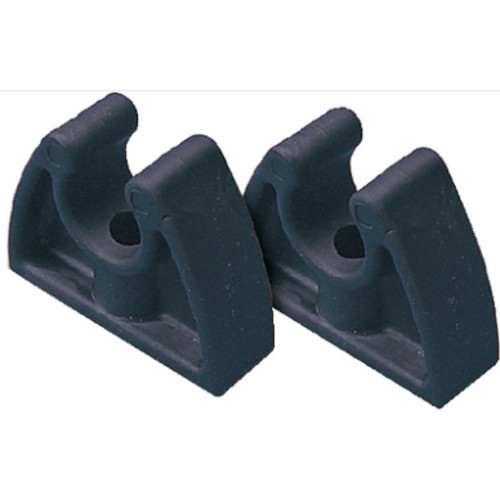 Pack of 2 Rubber Pole Storage Clips for Boats Poles 3/4 Inch to 1
