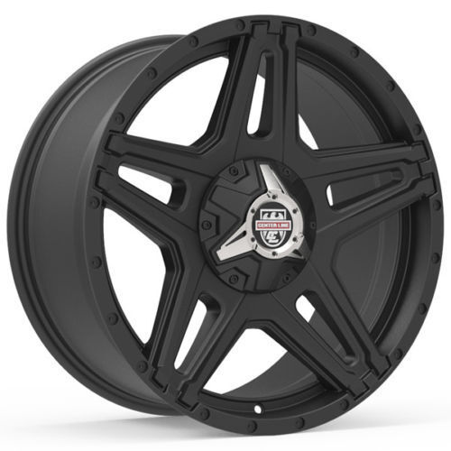 Fuel Offroad D716 Covert 18X9 5X150 20mm Matte Gun Metal Black Bead Ring