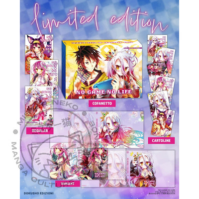 No Game No Life Light Novel COFANETTO LIMITED EDITION