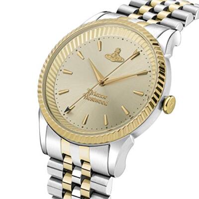 Pre-owned Vivienne Westwood Wrist Watch Vv240cpsg Women Silver Gold Box Official
