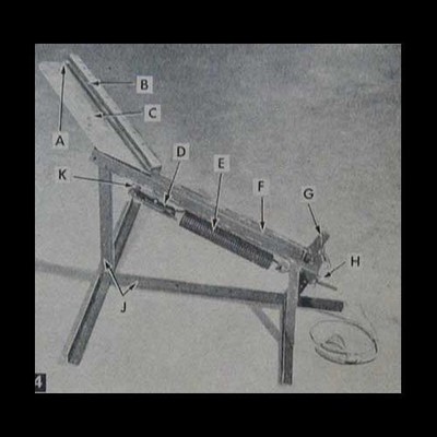 Trap Shooting Clay Pigeon Catapult How-To build PLANS