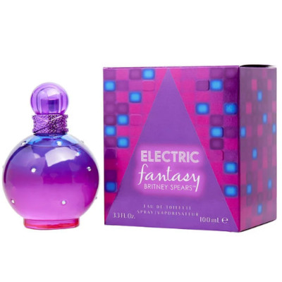 Electric Fantasy by Britney Spears 3.3 oz EDT Perfume for Women New In Box