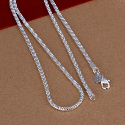 ☆Hei☆ sv925 essential cubic snake chain necklace HE25SPNSW MUSINSA | HEI [sv925] essential cubic snake chain necklace