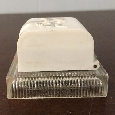 Vintage 1950s Plastic Ring Box - Kennedy’s Jewelers Nacogdoches, Texas