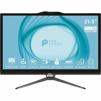 MSI Pro PRO AP222T 13M-059US All-in-One Computer - Intel Core i3 13th Gen i3-131
