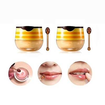 Lip Balm Honey Pot Honey  Lip Moisturizer Propolis
