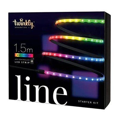 Twinkly Line â   Starter Kit App-Controlled Adhesive + Magnetic LED Light Strip