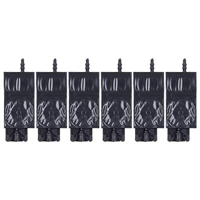 Inkjet Head Damper, 6Pcs 4 x 3mm / 0.16 x 0.12inch PP UV Printer Ink Damper S...