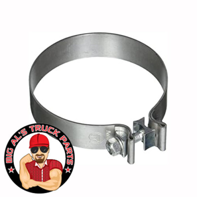 5'' Round Aluminized Narrow Band Clamp # 35228