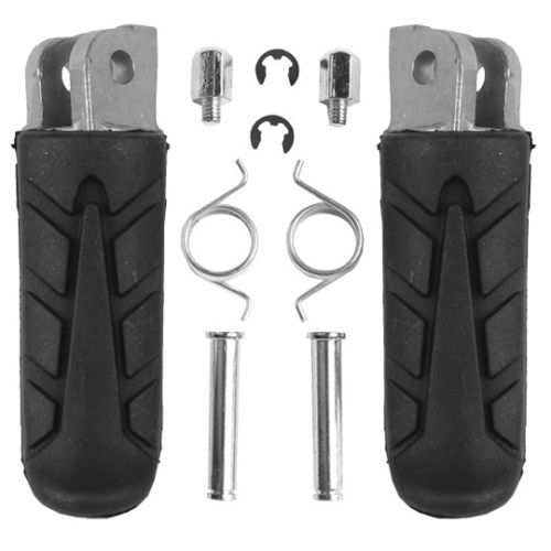 Repose-pieds Moto AnXin Aluminium Forgé Rouge - Compatible CR80 XR250 XR400 XR600R XR650