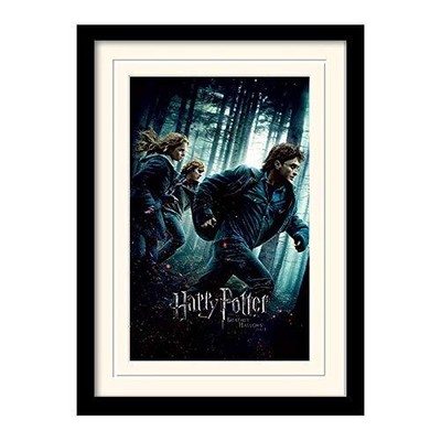 HARRY POTTER - Mounted & Framed 30X40 Print - Deat NEW