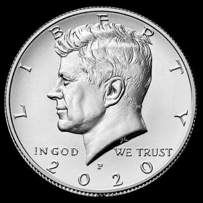 2020 P Kennedy Half Dollar Clad US Coin Brilliant Uncirculated 