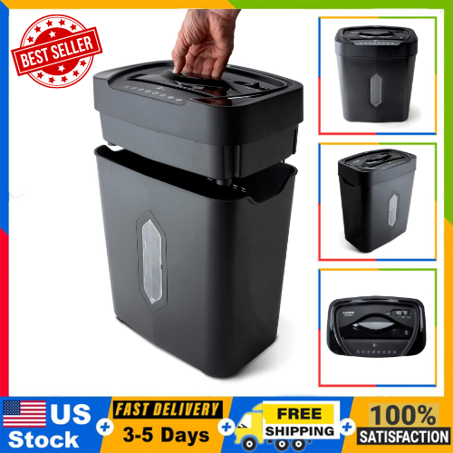 Paper Shredder Cross Cut 12 Sheet Heavy Duty