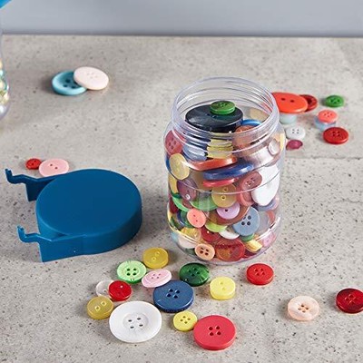 12PCS Pegboard Jars Garage Craft Sewing Room Accessories Storage Organizer Pe...