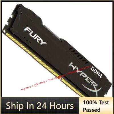 Kingston HyperX FURY DDR4 16GB 3200 MHz PC4-25600 Desktop RAM Memory DIMM 288pi
