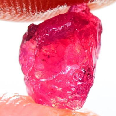 PINK RUBY 2.60ct UNHEATED PINK SAPPHIRE ROUGH NATURAL100% NR!