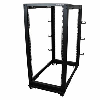 STARTECH.COM 4POSTRACK25U 25U ADJUSTABLE DEPTH 4 POST SERVER RACK