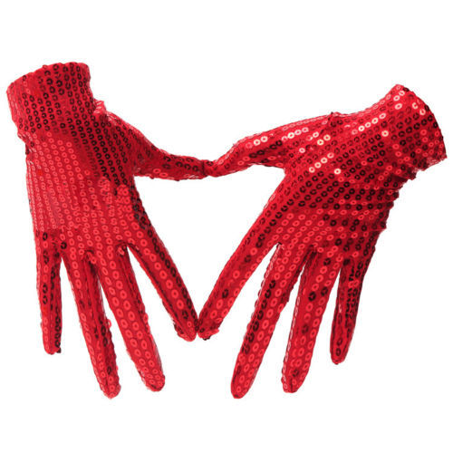 Kostüme Handschuhe in Rot