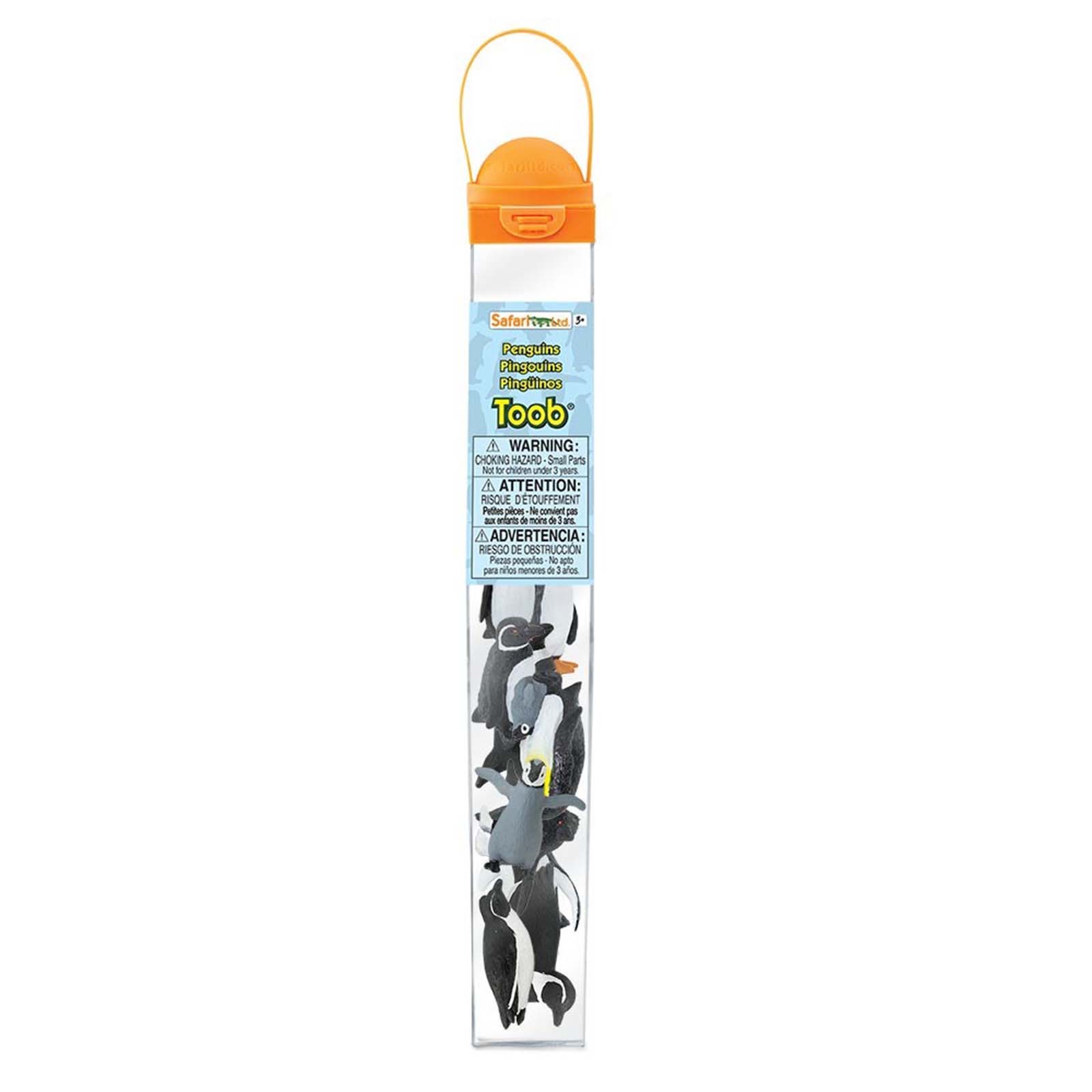 Мини-фигурки Penguins Toob Safari Ltd НОВЫЕ игрушки Коллекционирование Образование