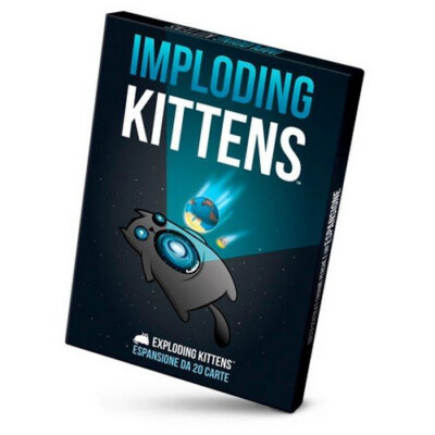 Exploding Kittens: Imploding Kittens, Espansione, Nuovo by Asmodée, Italiano