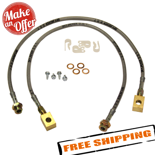 Skyjacker FBL88 Stainless Steel Front Brake Lines