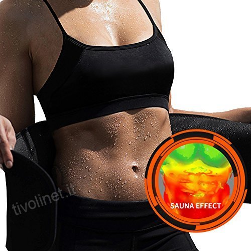 Fascia Sauna Dimagrante Panciera Brucia Grassi Snellente Pancia Tg. XL dfh