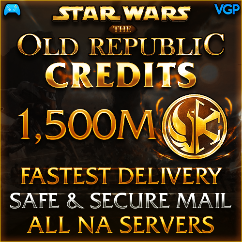 SWTOR Credits Star Wars the Old Republic Credit 🎫1500M 🗽USA-Based✔️24h Service