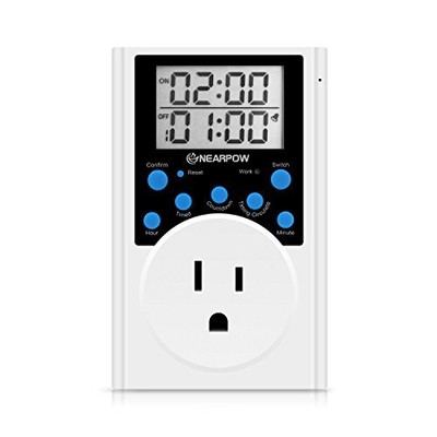Timer Outlet Multifunctional Infinite Cycle Programmable Plugin Digital Timer Sw