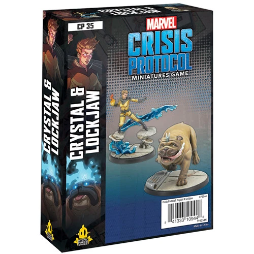 Crystal & Lockjaw Marvel Crisis Protocol NIB
