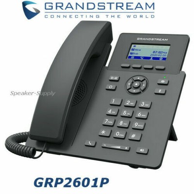 Grandstream GRP2601P 2 Lines, 2 SIP Accounts, PoE