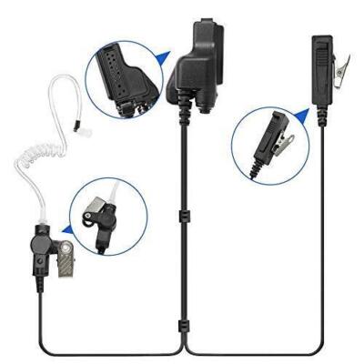 2-Wire Surveillance Earpiece Fits for XTS1500 XTS2500 XTS3000 XTS5000 Radio