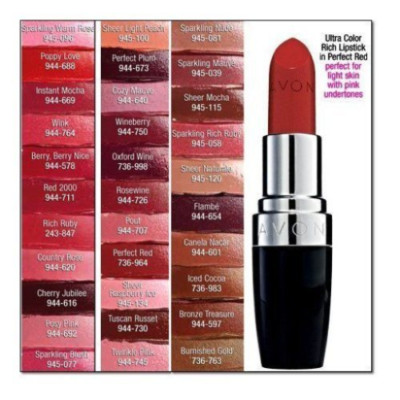  Avon True Color/Ultra Color Rich Lipstick   Choose Your Color  (Bin D1)