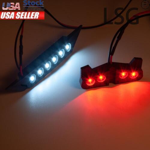 Led Lights Kit Front +tail Lamp Headlight Spotlight