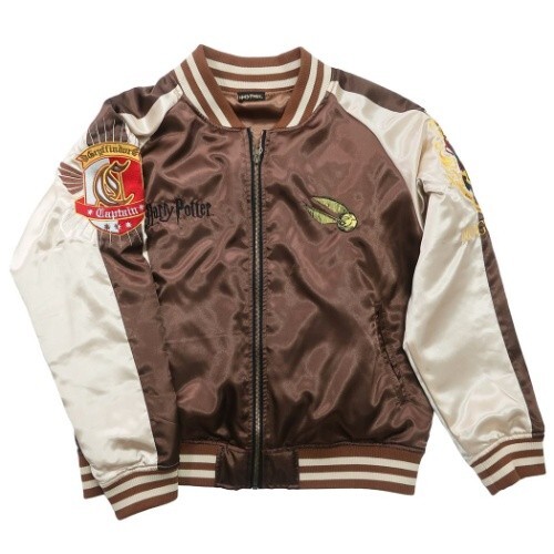 Pre-owned Harry Potter Sukajan Quidditch From Japan Size L In Multicolor