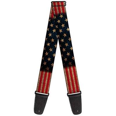 Vintage Us Flag Stretch 2 Inches Wide