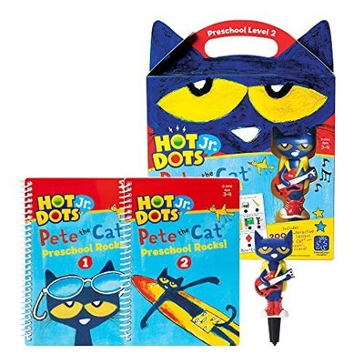 Hot Dots Jr. Pete The Cat - Preschool Rocks Set with Interactive Pen Included...