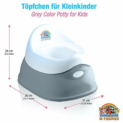 2 tlg. Babytopf weiß Töpfchen Topf Baby Toilette Kindertopf Toilettentrainer