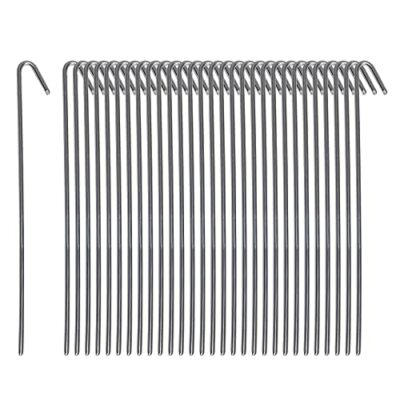 Rcantile 30 Pack Tent Stakes Tal Garden Edging Fence Hooks Pegs Christmas Decora