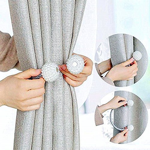 Vorhang Raffhalter Perlen Tie Rücken Schnalle Clips
