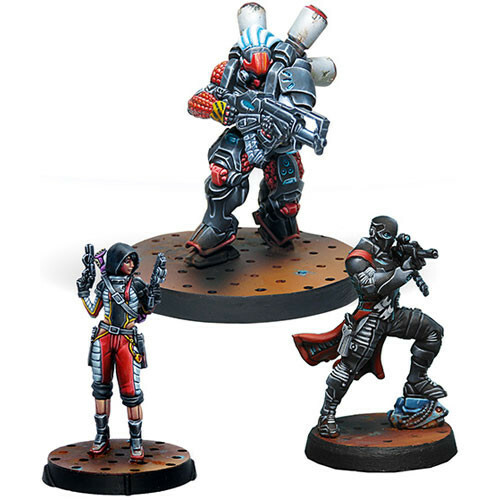 Corvus Belli Infinity CodeOne: Бустерный набор Nomads Alpha COR 281512-0932