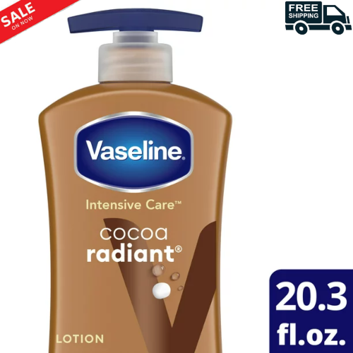 Vaseline Intensive Care Cocoa Radiant Body Lotion, 20.3 oz