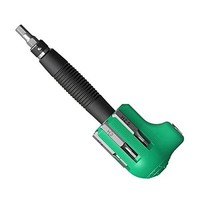 ANEX Screwdriver Set L-Shaped Handle Hexagonal Phillips Minus 7-Piece No.6070-H