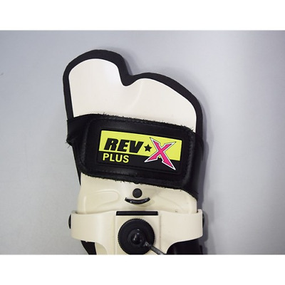 LORD FIELD REV-X Plus Bowling Wrist Support Protector, Right Mammoth, White, M