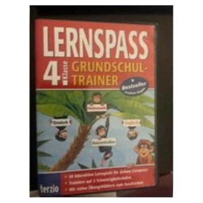 Terzio Lernspass Grundschultrainer 4. Klasse PC Deutsch Mathe