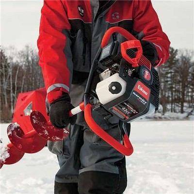 Eskimo 10-Inch Gas Ice Fishing Hole Digging Auger (Open Box)