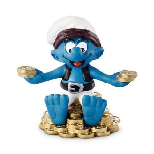 Schleich 20767 – 'Freibeuter Schlumpf' Figur, Detailreich Bemalt, Für Sammler Und Spielzeug-Liebhaber