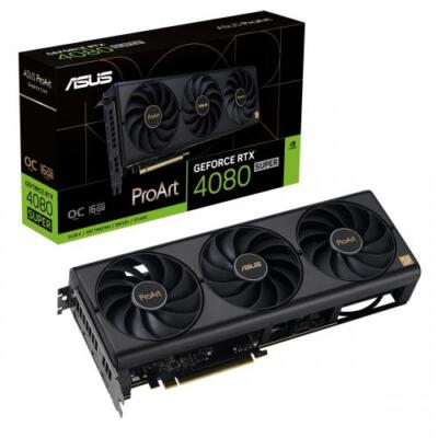 ASUS ProArt GeForce RTX 4080 SUPER 16GB GDDR6X OC Edition Graphics Card - Powere