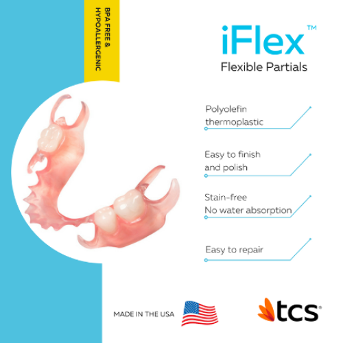TCS iFlex - Dental Polyolefin Thermoplastic - Standard Pink - All Sizes