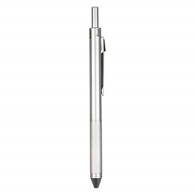 4-in-1 Multicolor pen - Metal Cased Multifunction Pen - Black Ball Pen, Blue Red