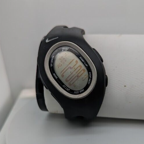 Vintage Nike Triax S 27 Super Sport Digital Watch - Black Rubber ...